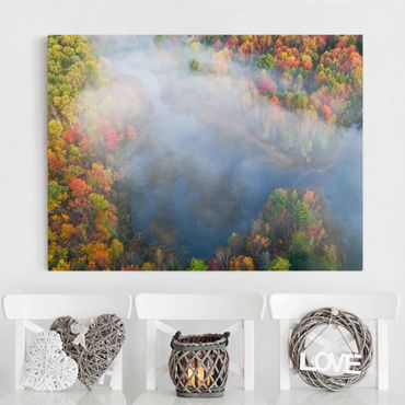 Impression sur toile - Aerial View - Autumn Symphony