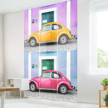 Set de panneaux coulissants - Coloured Cult Beetles