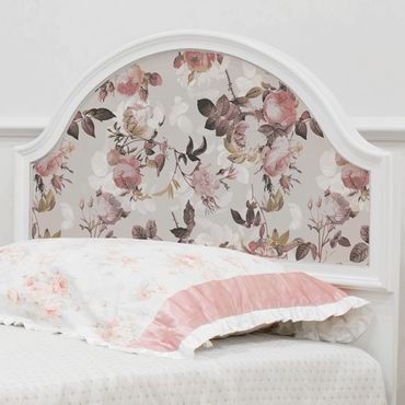 Papier adhésif pour meuble - Vintage Floral Pattern With Roses