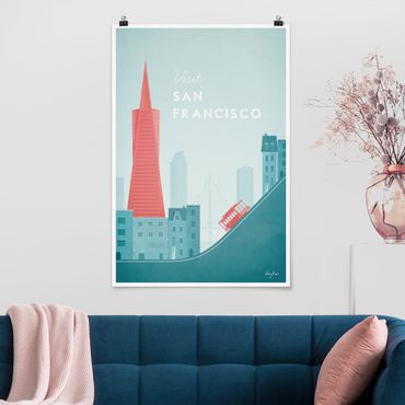 Poster - Travel Poster - San Francisco
