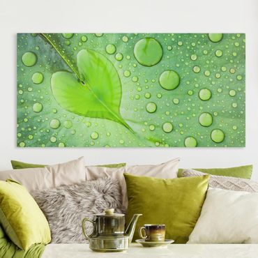 Impression sur toile - Heart Of Morning Dew