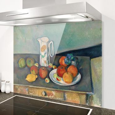 Fond de hotte - Paul Cézanne - Still Life Milk Jug