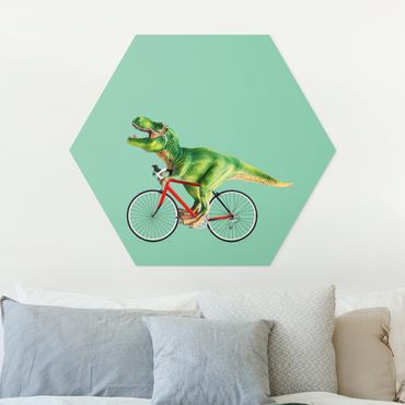 Hexagone en forex - Dinosaur With Bicycle