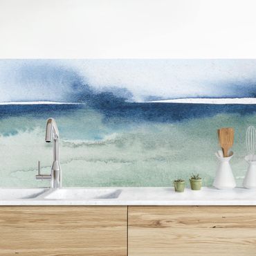 Revêtement mural cuisine - Ocean Waves I