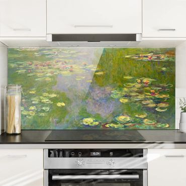 Fond de hotte - Claude Monet - Green Water Lilies