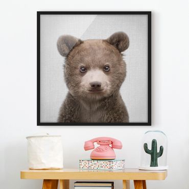 Poster encadré - Baby Bear Bruno