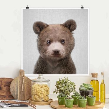Poster reproduction - Baby Bear Bruno