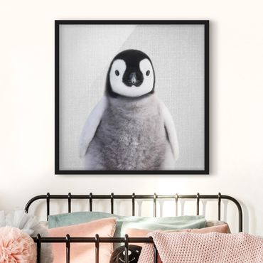 Poster encadré - Baby Penguin Pepe