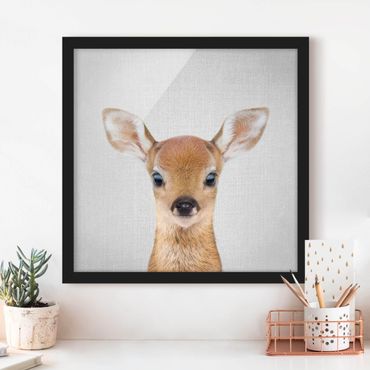 Poster encadré - Baby Roe Deer Romy