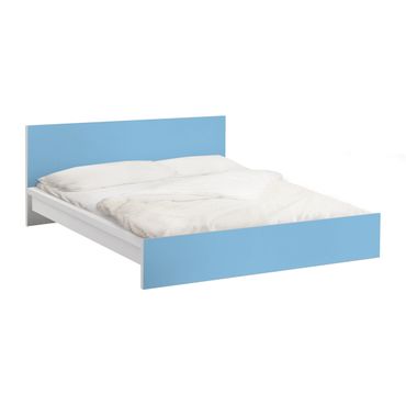 Papier adhésif pour meuble IKEA - Malm lit 180x200cm - Colour Light Blue