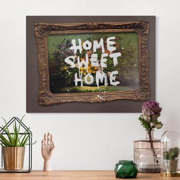Tableau sur toile - Banksy - Home Sweet Home