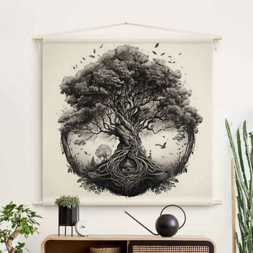Tenture murale - Tree Of Life Illustration