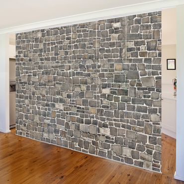 Set de panneaux coulissants - Quarry Stone Wallpaper Natural Stone Wall