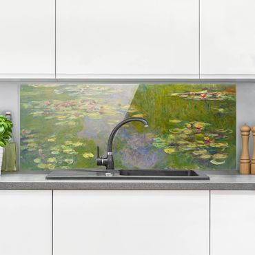 Fond de hotte - Claude Monet - Green Water Lilies