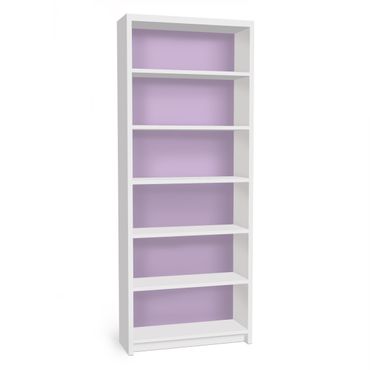 Papier adhésif pour meuble IKEA - Billy bibliothèque - Colour Lavender