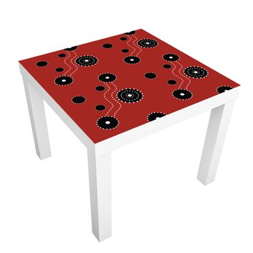 Papier adhésif pour meuble IKEA - Lack table d'appoint - Lack table Aboriginal Ornament