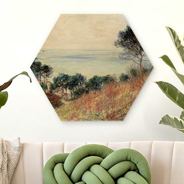 Hexagone en bois - Claude Monet - The Coast Of Varengeville