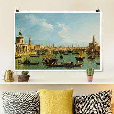 Poster - Bernardo Bellotto - Bacino di San Marco, Venedig