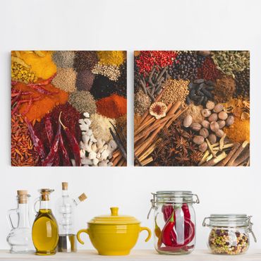 Impression sur toile - Exotic Spices