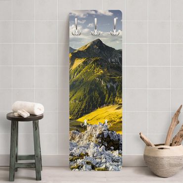 Porte-manteau - Mountains And Valley Of The Lechtal Alps In Tirol