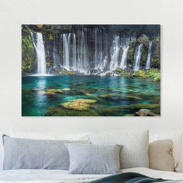 Impression sur toile - Shiraito Waterfall