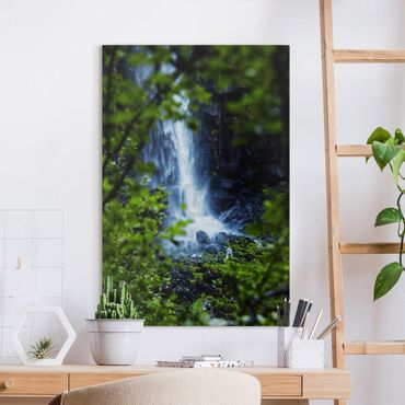 Tableau sur toile - View Of Waterfall