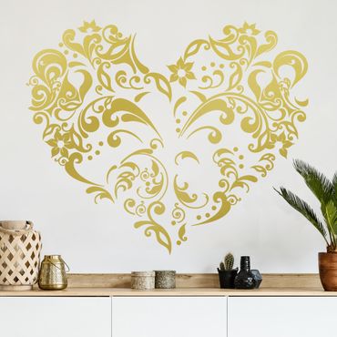 Sticker mural - Blossoming Heart