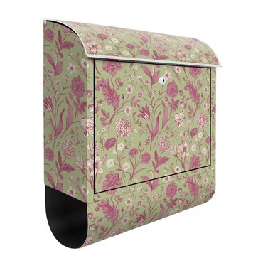 Letterbox - Flower Dance In Mint Green And Pink Pastel