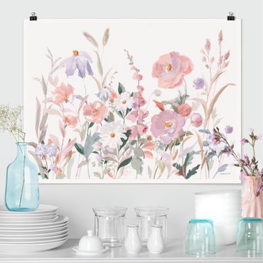 Poster reproduction - Boho wildflowers