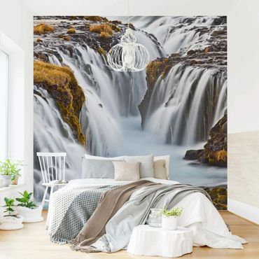 Papier peint - Brúarfoss Waterfall In Iceland