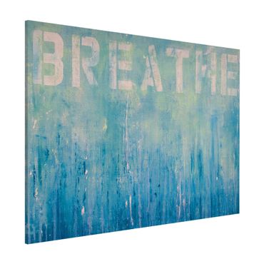 Tableau magnétique - Breathe Street Art - Format paysage 4:3