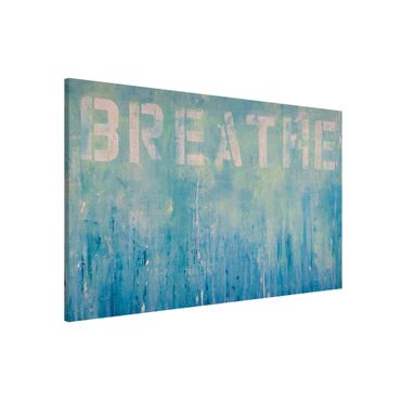 Tableau magnétique - Breathe Street Art - Format paysage 3:2