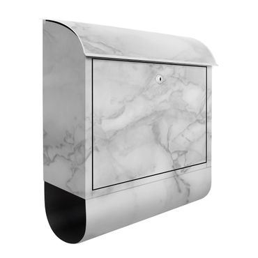 Boite aux lettres - Marble Look Black And White