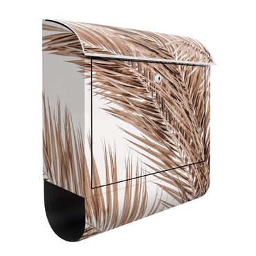 Letterbox - Bronze Coloured Palm Fronds