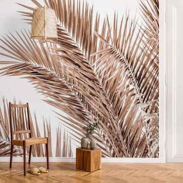 Papier peint - Bronze Coloured Palm Fronds