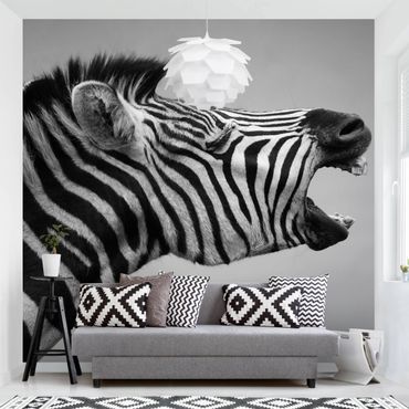Papier peint - Roaring Zebra ll