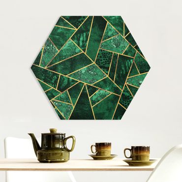 Hexagone en forex - Dark Emerald With Gold
