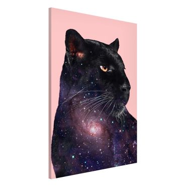 Tableau magnétique - Panther With Galaxy