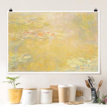 Poster - Claude Monet - The Water Lily Pond