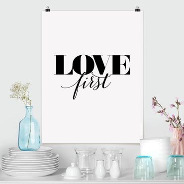 Poster citation - Love First