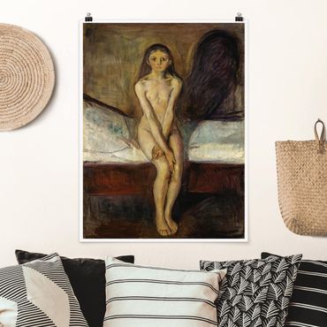 Poster reproduction - Edvard Munch - Puberty