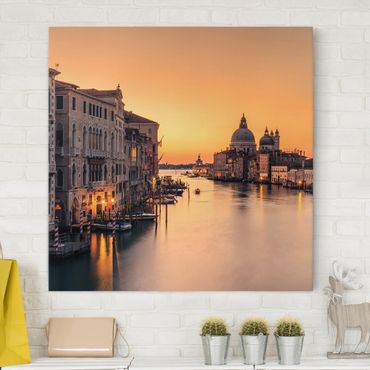 Impression sur toile - Golden Venice