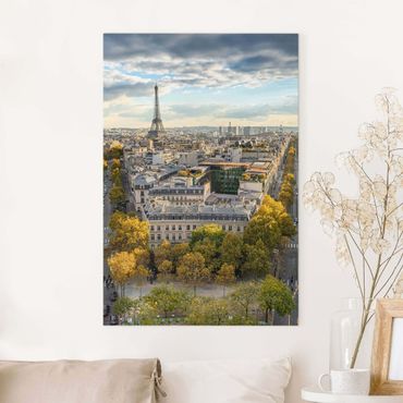 Impression sur toile - Nice day in Paris