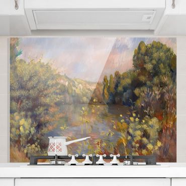 Fond de hotte - Auguste Renoir - Landscape With Lake