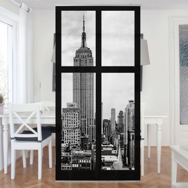 Panneau de séparation - Window New York Empire State Building