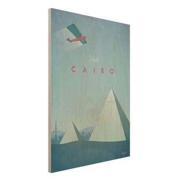 Impression sur bois - Travel Poster - Cairo