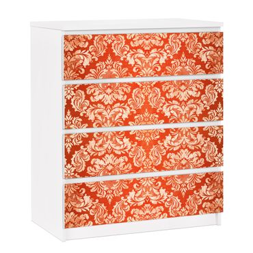 Papier adhésif pour meuble IKEA - Malm commode 4x tiroirs - Baroque Wallpaper