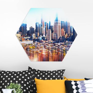 Hexagone en forex - Manhattan Skyline Urban Stretch
