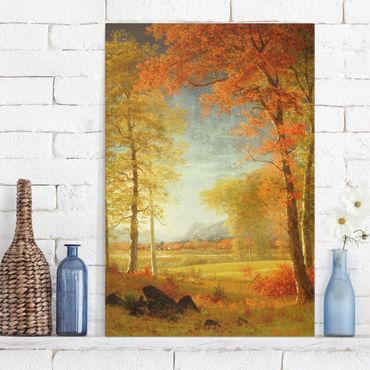 Tableau sur toile - Albert Bierstadt - Autumn In Oneida County, New York