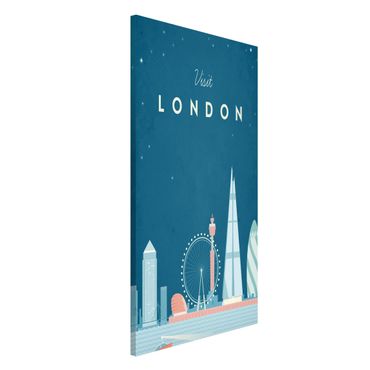 Tableau magnétique - Travel Poster - London